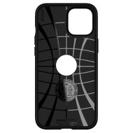 Удароустойчив кейс за iPhone 12 / 12 Pro от Spigen Rugged Armor - Черен
