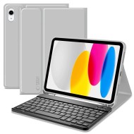 Калъф с блутут клавиатура за iPad 10.9” 10 / 2022 / 11” 11 / 2025 от Tech-Protect SC Pen - Сив
