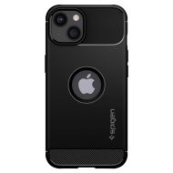 Удароустойчив кейс за iPhone 13 от Spigen Rugged Armor - Черен
