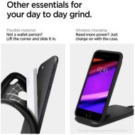 Удароустойчив кейс за iPhone SE от Spigen Rugged Armor - Черен