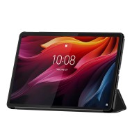 Кожен тефтер за Lenovo Tab K11Plus 11.5 TB-352 от Tech-Protect SmartCase - Черен
