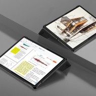 Кожен тефтер за Lenovo Tab K11Plus 11.5 TB-352 от Tech-Protect SmartCase - Черен