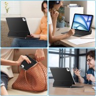 TECH-PROTECT SMARTCASE MAGNETIC + KEYBOARD IPAD AIR 10.9” 4 / 5 / 2020-2022 / 11” 6 / 7 / 2024-2025 BLACK