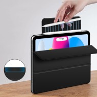 Силиконов, магнитен калъф за Apple iPad 10 (10.9" 2022) / 11 (11" 2025) от Tech-Protect SmartCase Magnetic - Черен