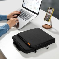 Чанта за лаптоп 13-14 инча от Tech-Protect Defender VR Bag Laptop - Черна