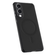 Удароустойчив кейс с MagSafe пръстен за Samsung Galaxy S25 Edge от Spigen Ultra Hybrid Mag - Frost Black