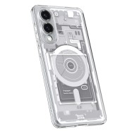 Удароустойчив кейс с MagSafe за Samsung Galaxy S25 Edge от Spigen Ultra Hybrid - Zero One White