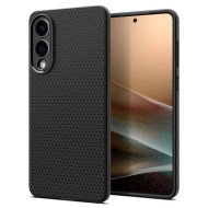 Силиконов кейс за Samsung Galaxy S25 Edge  от Spigen Liquid Air - Matte Black