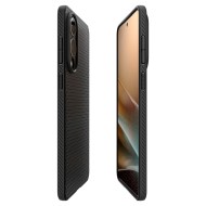 Силиконов кейс за Samsung Galaxy S25 Edge  от Spigen Liquid Air - Matte Black