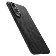 Силиконов кейс за Samsung Galaxy S25 Edge  от Spigen Liquid Air - Matte Black