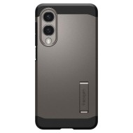 Удароустойчив, твърд кейс с MagSafe за Samsung Galaxy S25 Edge от Spigen Tough Armor Mag - Gunmetal