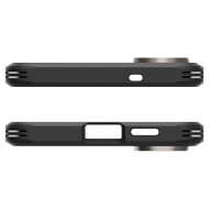 Удароустойчив, твърд кейс с MagSafe за Samsung Galaxy S25 Edge от Spigen Tough Armor Mag - Gunmetal