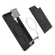 Силиконов кейс с MagSafe за Samsung Galaxy S25 Edge  от Spigen Core Armor - Matte Black