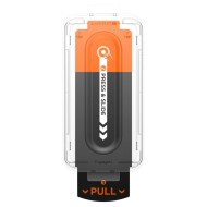 Стъклен протектор за дисплей на Samsung Galaxy S25 Edge от Spigen Glas.TR Ëz Fit Pro" - Прозрачен