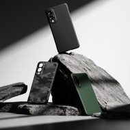 Удароустойчив кейс за Samsung Galaxy S25 Edge 5Gот Ringke Onyx - Dark Green