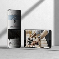 2 х Стъклен протектор със затъмняване на дисплей за Samsung Galaxy S25 Edge от Ringke Easy Slide 2-Pack - Privacy