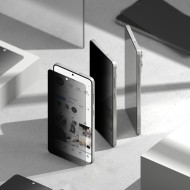 2 х Стъклен протектор със затъмняване на дисплей за Samsung Galaxy S25 Edge от Ringke Easy Slide 2-Pack - Privacy
