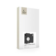 Силиконов кейс с MagSafe за Samsung Galaxy S25 Edge от Tech-Protect Liquid Silicone - Черен