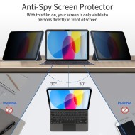 Стъклен протектор със затъмняване за iPad 10 (10.9" 2022) / 11 (11" 2025) от Tech Protect Glass Spy+ - Privacy