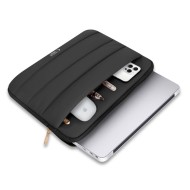 Калъф за лаптоп 13-14 инча от Tech Protect Fluffy - Черен