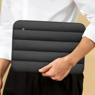 Калъф за лаптоп 15-16 инча от Tech Protect Fluffy - Черен