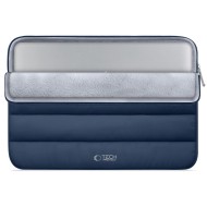 Калъф за лаптоп 13-14 инча от Tech Protect Fluffy - Navy Blue