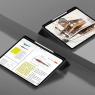 Силиконов калъф за Samsung Galaxy Tab  S10 Fe+ Plus 13.1 X620 / X626B от Tech-Protect SC PEN - Черен