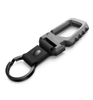 Ключодържател с карабинер от Tech Protect Slidelock - Gunmetal