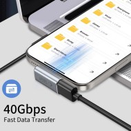 Адаптер с USB-C от Tech Protect Ultraboost AA03 - Сив