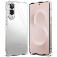 Удароустойчив твърд кейс за Samsung Galaxy S25 Edge от Ringke Fusion - Прозрачен