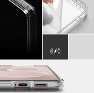 Удароустойчив твърд кейс за Samsung Galaxy S25 Edge от Ringke Fusion - Прозрачен