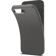 Силиконов кейс за iPhone 16e от Spigen Liquid Air - Marble Grey