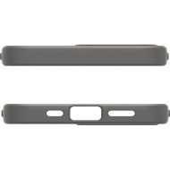 Силиконов кейс за iPhone 16e от Spigen Liquid Air - Marble Grey