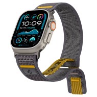 Спортна каишка за Apple Watch 6/7/8/9/10/SE/Ultra 1 / 2 (44/45/46/49 mm) от Spigen Athlex Air - Active Gray