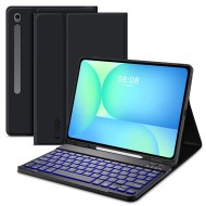 Калъф с блутут клавиатура за Samsung Galaxy S10 FE+ Plus 13.1 X620 / X626B от Tech-Protect SC Pen - Черен
