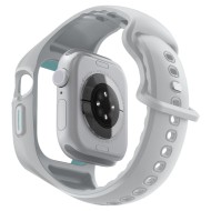 Каишка с кейс за Apple Watch 10 (46mm) от Spigen Liquid Air Pro - Grey