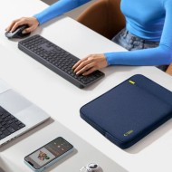 Kалъф за лаптоп 15-16 инча от Tech-Protect Defender - Navy Blue