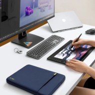Kалъф за лаптоп 15-16 инча от Tech-Protect Defender - Navy Blue