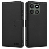 Кожен тефтер за Motorola Edge 60 Pro от Tech-Protect Wallet - Black