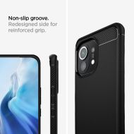 Удароустойчив кейс за Xiaomi Mi 11 от Spigen Rugged Armor - Черен
