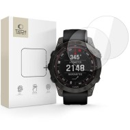 2 броя стъклени протектори за Garmin Fenix 7 / 7 Pro от Tech Protect Glass Fit+ - Clear