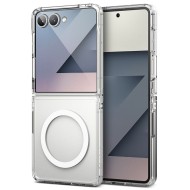 Удароустойчив твърд кейс с MagSafe за Samsung Galaxy Z Flip 7 от Ringke Fusion Magnetic - Clear