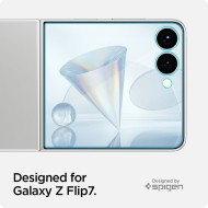 SZKŁO HARTOWANE SPIGEN GLAS.TR ”EZ FIT” HD GALAXY Z FLIP 7 CLEAR