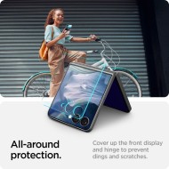 SZKŁO HARTOWANE SPIGEN GLAS.TR ”EZ FIT” HD GALAXY Z FLIP 7 CLEAR