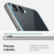 SZKŁO HARTOWANE SPIGEN GLAS.TR ”EZ FIT” HD GALAXY Z FLIP 7 CLEAR