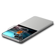 2 броя стъклени протектор за камера на Samsung Galaxy Z Flip 7 от Spigen Optik Pro Glas.TR.Ez Fit - Black