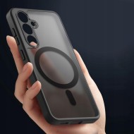 Твърд кейс с MagSafe пръстен за Motorola Edge 60 Pro от Tech-Protect MagMat - Matte Black