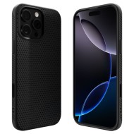 Тънък кейс с MagSafe за iPhone 16 Pro от Spigen Liquid Air "T" Mag - Matte Black