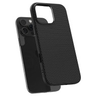 Тънък кейс с MagSafe за iPhone 16 Pro от Spigen Liquid Air "T" Mag - Matte Black