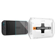 2 броя стъклени протектора за дисплей на Nintendo Switch 2 от Spigen Glas.TR "Ez Fit" - Прозрачни